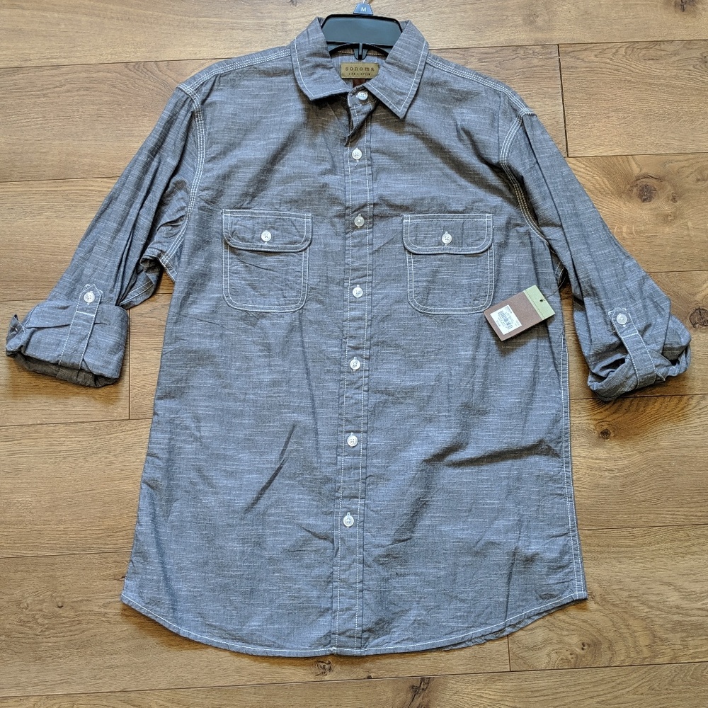 Sonoma Button Up Shirt - NWT - Medium